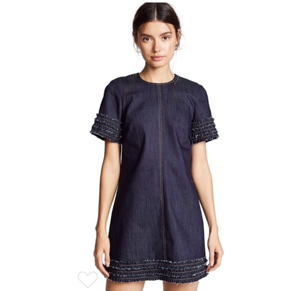 Cinq a Sept Ashton Denim Dress - Picture 1 of 6